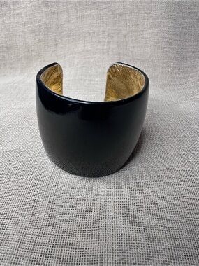 Ted Rossi NYC Patent Leather Cuff Bracelet